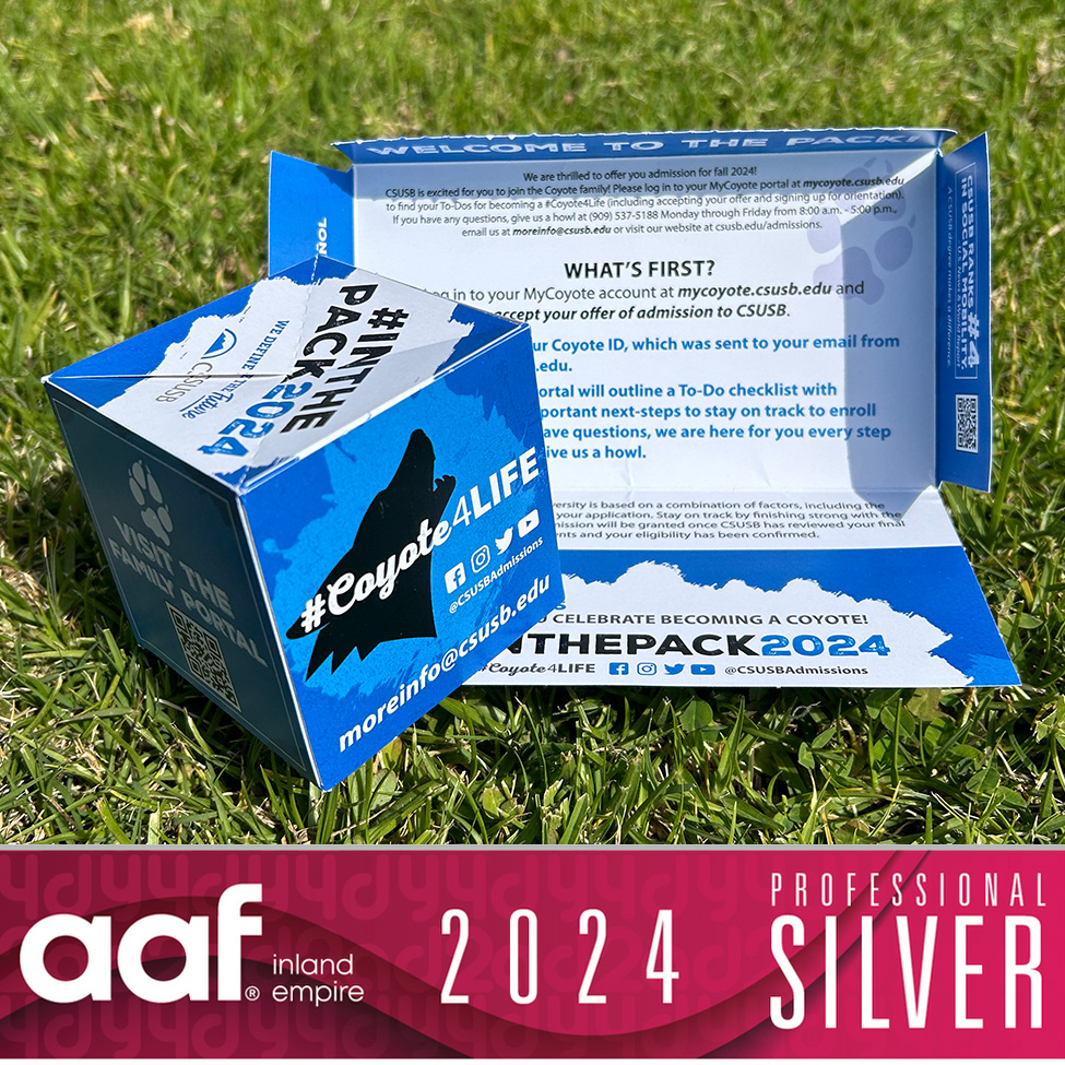 CSUSB Strategic Communication team honored with 5 Silver 'Addy' Awards ...